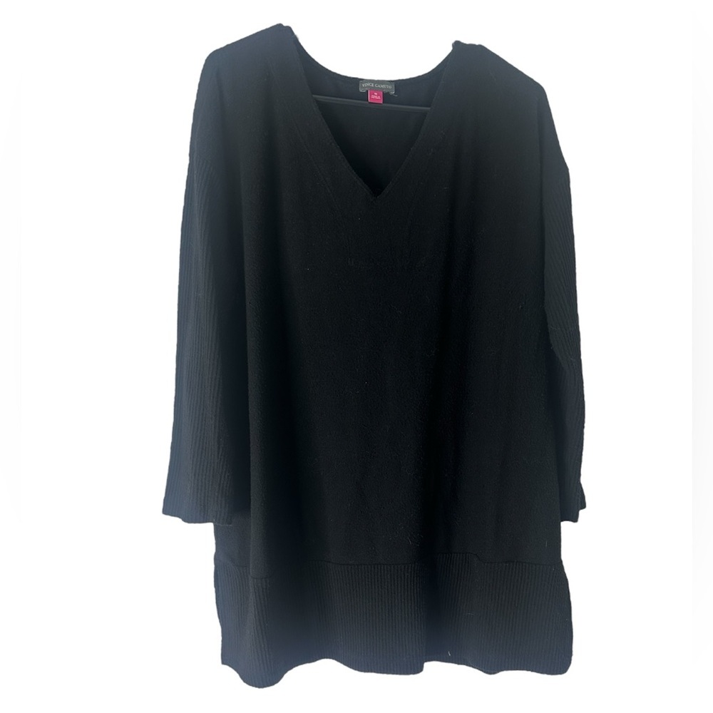 Vince Camuto Classic Black Knit Top